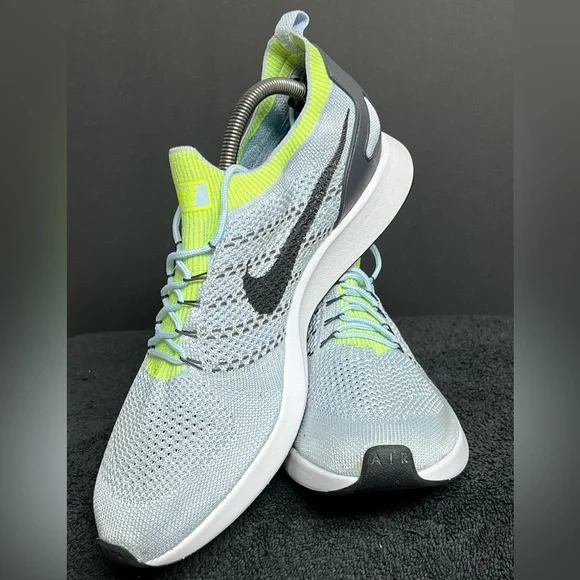 Size 11- Nike Air Zoom Mariah Flyknit Racer Hydrogen Blue NWOB RARE - Picture 3 of 9